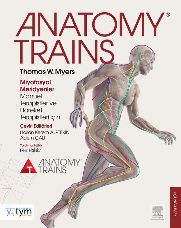 アナトミートレイン シリーズ1+2(全8枚) Anatomy Trains Tıbbi Yayınlar Merkezi