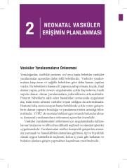 Neonatal Vasküler Erişim İnfüzyon Rehberi